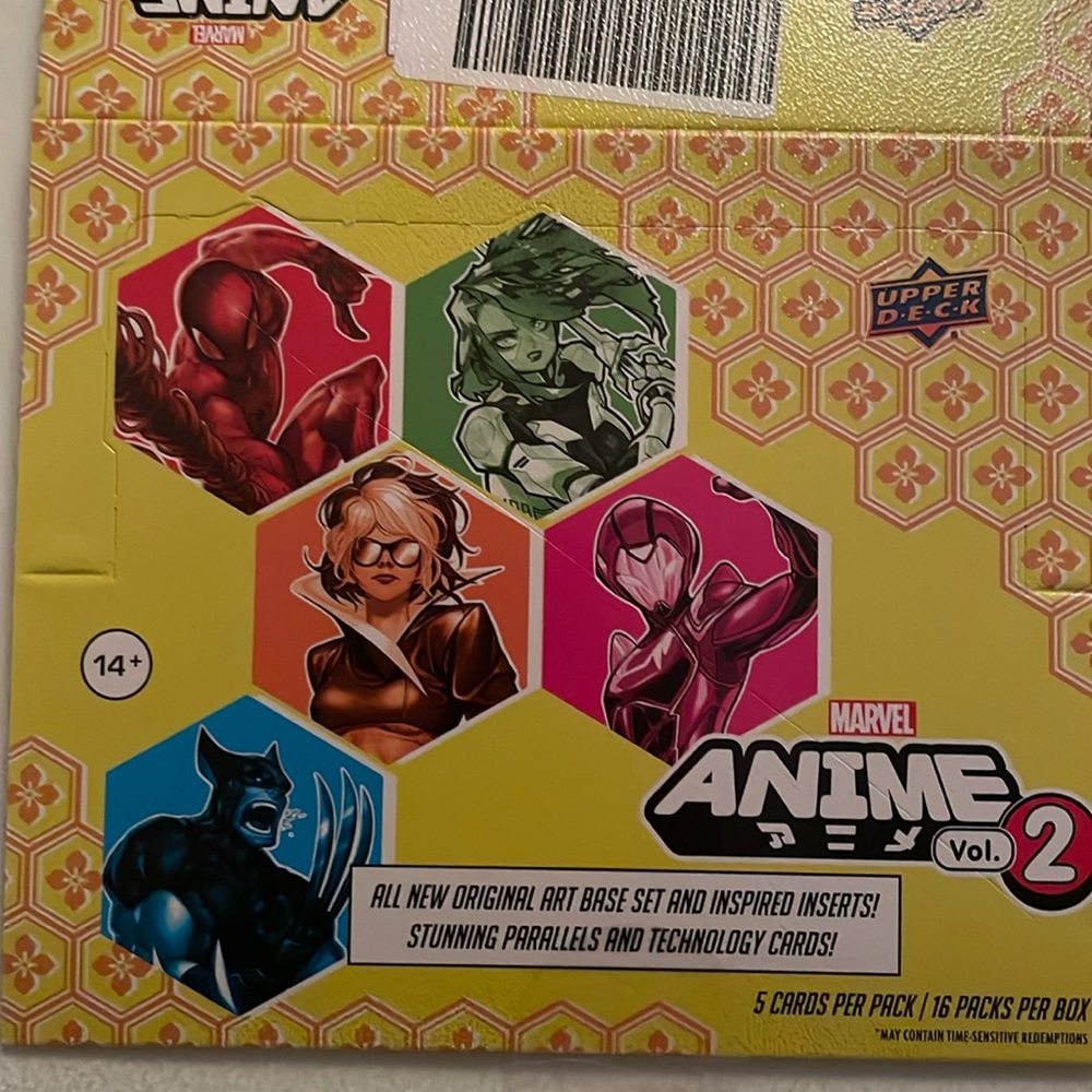 Marvel Anime trading cards vol.2  2022 complete base set binder with pages